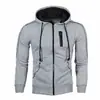 Novo outono e inverno novo cardigã casual masculino com capuz suéter masculino jovem casaco atacado