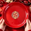 Adereços de Decoração de Casamento Prato de Frutas Casamento Grande Alto Valor Festivo Prato de Doces Prato de Casamento Suprimentos de Casamento Novo Modelo
