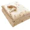 Colcha de Algodão Tricotado Fibra de Soja Classe A Verão Criança Pessoa Solteira Primavera e Outono Colcha Núcleo Fino de Colcha Dormitório Ar Condicionado Verão Fresco Colcha