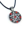 2023 Venda Quente Poder Misterioso Universo Energia Pentagrama Retro Titânio Aço Pingente Masculino e Feminino Moda Personalizada Colar