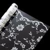 Novo papel celofane de renda rede vermelha transparente papel de embrulho para buquê papel de embrulho para buquê materiais para floricultura atacado
