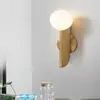 Estilo Americano Escandinavo Simple de una Sola Cabeza Pasillo Balcón Barra Metal Vidrio Candelabro Lámpara de Restaurante Estudio Sala de Modelos