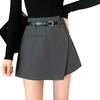 Pantalones de Traje Irregulares para Mujer 2025 Primavera y Verano Nuevo Cintura Alta Adelgazantes Versátiles Casual Falda Pantalón
