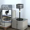 Soporte para Proyector Siyin Pb11 para Uso Doméstico, Soporte Oculto de Pared para Proyectores Xgimi, Jmgo, Dangbei, Bandeja de Escritorio de Pie