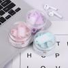 Clipe de papel de cor macaron criativo tipo barril grampo de escritório clipe de cauda longa tachinha estudante fivela magnética alfinete de elástico