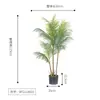 Plantas Verdes Simuladas, Girassóis Abundantes, Enfeites Simples em Vasos, Enfeites de Decoração Nórdicos Transfronteiriços para Home Office, Plantas com Vasos
