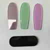 Lixa de Pé Nano Nail Art Lixa de Vidro Ferramenta de Pé Espelho Lixa de Unha de Vidro Tira de Esfregar com Gravação Colorida Lavável