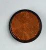 Wenzhou Refletor Redondo de Motocicleta Placa Refletiva Peça Decorativa Refletiva Parafuso 6mm Cor Refletor Dispositivo de Alerta de Freio