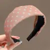 Preciosa Diadema Vintage de Ala Ancha para Mujer, Nuevo Modelo 2026, Diadema de Corona Alta para Lavarse la Cara, Accesorio para el Cabello de Uso Diario