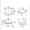 Anillo Magnético Base 28mm*20mm Base Base Inductor Base 027 Base 2+2 Pines Transformador