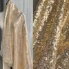 Tela de malla con lentejuelas encriptadas de 3 mm, bordado, vestido de noche para actuación, vestido de brindis, tela para bolsos y zapatos, decoración de mantel de boda
