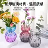 Vaso de Vitral Boneco de Neve Pequeno Vaso Decorativo Hidropônico para Plantas Verdes Criativo Simples Criativo Arranjo de Flores de Mesa para Sala de Estar