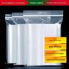 Fabricante de Sacola Plástica Pe com Fecho Ziplock Sacola Selada Transparente Sacola de Fechamento Sacola Opp com Fecho Ziplock Sacola de Embalagem Auto-Suportável Atacado