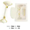 Set de Tres Piezas de Rodillo de Jade Natural y Tabla de Raspado Dispositivo de Belleza para Masaje Facial Hoja de Raspado Facial Fabricante de Rodillo Xiuyu