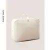 Bolsa de Almacenamiento para Maleta de Chaqueta de Plumas, Bolsa de Almacenamiento Portátil de Gran Capacidad para Viajes, Bolsa Especial de Almacenamiento con Compresión para Edredones y Ropa de Dormitorio