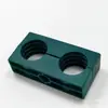 Ttpg Abrazadera de Plástico Ligera de Doble Agujero para Tubería Tarjeta Fija de Doble Agujero Abrazadera para Tubería de Aceite Abrazadera para Tubería de Aire Abrazadera para Tubería Hidráulica