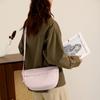 Nova Moda Transfronteiriça Bolsa Dumpling Leve Bolsa de Axila Feminina Grande Capacidade Bolsa de Ombro Simples Bolsa Transversal de Nylon