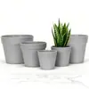 Vendas Diretas da Fábrica Preço de Atacado, Vasos Simples de Estilo Internacional Disponíveis em Várias Cores e Tamanhos, Flores e Plantas Artificiais com Vasos Decorativos