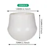 Novo Vaso de Flores Criativo em Formato de Cogumelo, Vaso de Flores Elegante em Imitação de Porcelana, Planta em Vaso para Escritório, Planta Verde para Varanda, Vaso de Flores para Presente