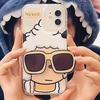 Hot-selling acrílico preguiçoso óculos de sol suporte giz de cera pequeno novo telefone móvel shell óculos de sol suporte óculos de sol peça acessórios Novo