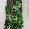 Transfronteiriço 50x 100cm Plantas Artificiais Simuladas Folhagem Decoração de Parede Externa Casamento Exposição Fachada de Loja Varanda