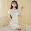 Primer Amor Nueva Lencería Sexy Deseo Puro Sexy Traje de Uniforme Cosplay Disfraz de Enfermera Blanco Traje para Juego de Roles