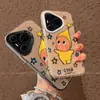 Funda para Teléfono Móvil Adecuada para Huawei Pura70Ultra Divertida Dibujo Animado Nueva Cubierta Protectora P80Pro Surfeando Gato Kt