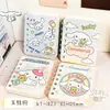 Caderno Espiral Desenho Animado Fofo A7 Pequeno Portátil de Bolso Caderno Espiral de Estudante de Alto Valor Transfronteiriço
