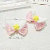Pera Rosa de Dibujos Animados Angelical Perlado Varita Mágica Accesorios de Resina Pegamento en Crema DIY Pasador Adorno para el Cabello Hebilla de Zapato Colgante Venta al por Mayor
