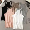 8708 Camisola de Tirantes para Mujer Verano Puro Deseo Sexy Ropa Interior Espalda Hermosa Ropa Exterior Top Adelgazante