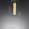 Cepillo para tubo de ensayo de laboratorio cepillo de pelo de cerdo mango extendido cerda de cerdo tamaño grande mediano pequeño cepillo para limpieza de cristalería