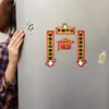 Ímãs de Geladeira Novo Estilo Ano Novo 2027 Adesivos Magnéticos Criativos Adesivos de Porta Decoração de Ano Novo Adesivos Magnéticos de Porta