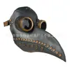 Máscara de Doctor de la Peste Steampunk Cosplay Nariz Larga Pico de Pájaro Máscara de Látex Fiesta de Disfraces Fábrica en Stock