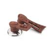 Grano de madera manija vertical para tapa tapa universal tapa superior perilla manija superior perilla manija accesorios para tapa
