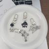 Llavero de Personalidad Nicho Pareja Fría Demonio Astronauta Aleación Colgante Bolso Estuche para Lápices Objetos Pequeños Decorativos