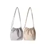 Bolsa de Mano Tote de Nylon Reciclado Japonés y Coreano Bolso de Mano de Nylon RPET Bolso de Hombro Reciclado RPET Fábrica de Personalización