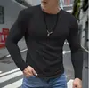 Comércio exterior Europeu e Americano transfronteiriço Amazon novo outono slim fit masculino manga longa gola redonda casual camisa digital