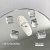 Adornos de diamantes para uñas de arte de uñas azúcar de roca blanco transparente huevo de paloma diamante de fondo puntiagudo diamante glaciar diamante desnudo diamante de vidrio joyería para uñas de arte de uñas lote