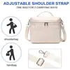 Bolsa Térmica para Almoço Bolsa Térmica de Camada Dupla Grande Capacidade Bolsa para Piquenique ao Ar Livre Portátil de Ombro Portátil para Manter Fresco Bolsa de Gelo Frio
