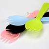 Flor de trompeta cuchara desechable cuchara de postre cuchara para helado tenedor para helado cuchara para yogur cuchara para pudín pala cuchara pequeña cuchara de plástico