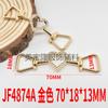Fivelas de Roupa de Alta Qualidade Liga de Zinco Cristal Diamante Fivela de Corrente Fivela de Sapato Fivela de Cinto Decorações Atacado Transfronteiriço