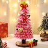 Árbol de Navidad de limpiapipas 2023 nuevo hecho a mano DIY artículo popular de celebridad de internet decoración pequeña mini de escritorio adornos para el hogar