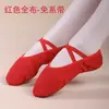 Sapatos de Dança de Sola Macia para Crianças sem Cadarço, Sapatos de Dança, Sapatilhas de Ballet, Sapatos de Prática de Dança Chinesa, Sapatos de Dança Leves