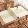 Mantel Minimalista para Mesa de Comedor, Resistente al Aceite, Impermeable, Resistente al Calor, Lujo Minimalista, Tacto de Alta Gama, Mantel Lavable, Nuevo Modelo 2025, Protector de Mesa