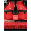 Alfombrillas de felpa especiales para coche Hongqi H5 H9 H6 H7 Eqm5 Hs9 Hs3 Hs5 Hs7 con Cobertura Total
