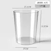 Balde de flor para acordar doméstico acrílico transparente grande flor loja de flores especial água profunda arranjo de flores tubo de flor plástico