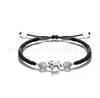 Pulseira de Gatinho Fofo em Prata Pura 999, Requintada e Fashion, Presente Versátil para Casais, Atacado e Dropshipping