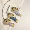 Nuevo Dibujo Animado Empalme Tira Larga Cabeza de Perro Oso DIY Forma de Perro Dachshund Pasador Accesorios para Maletas Ropa Accesorios