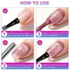 Set de 9 piezas de esmalte en gel ojo de gato vidrioso, esmalte de uñas negro, set de herramientas para nail art, nail art magnético, caja de regalo de Navidad, gel UV transfronterizo