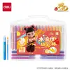 Deli Nz928-12 Serie Nezha Barra Redonda Color Giratorio Soluble en Agua (12 colores/caja)